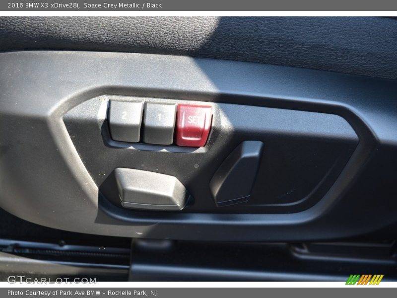 Space Grey Metallic / Black 2016 BMW X3 xDrive28i