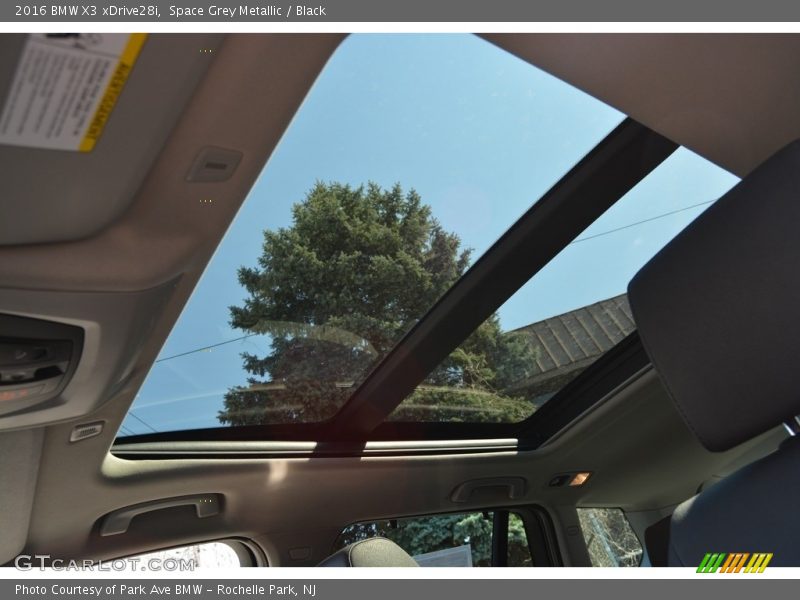 Space Grey Metallic / Black 2016 BMW X3 xDrive28i