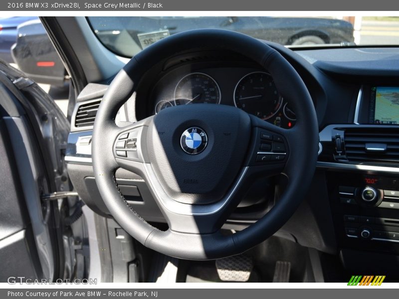 Space Grey Metallic / Black 2016 BMW X3 xDrive28i