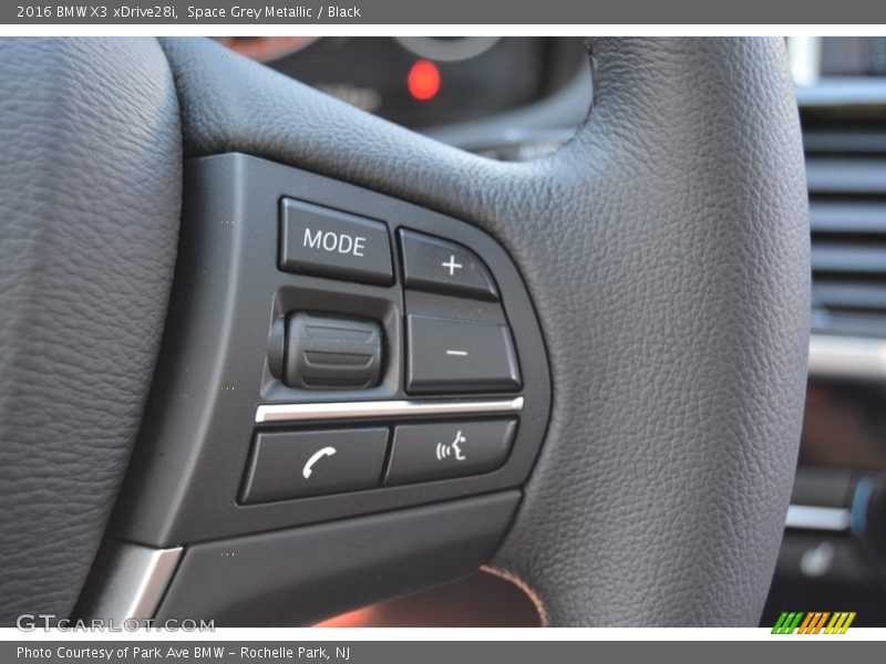 Space Grey Metallic / Black 2016 BMW X3 xDrive28i
