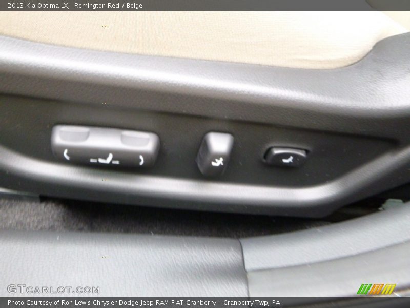 Remington Red / Beige 2013 Kia Optima LX