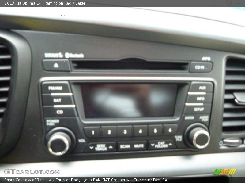 Remington Red / Beige 2013 Kia Optima LX