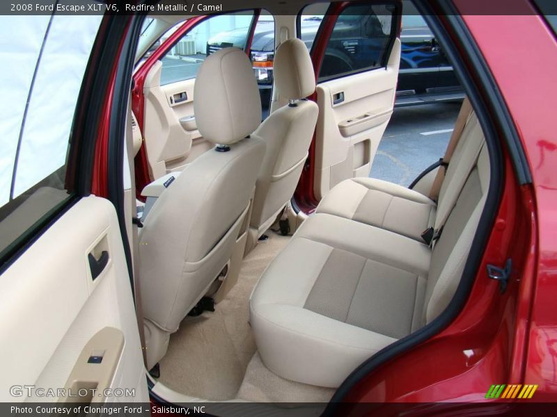 Redfire Metallic / Camel 2008 Ford Escape XLT V6