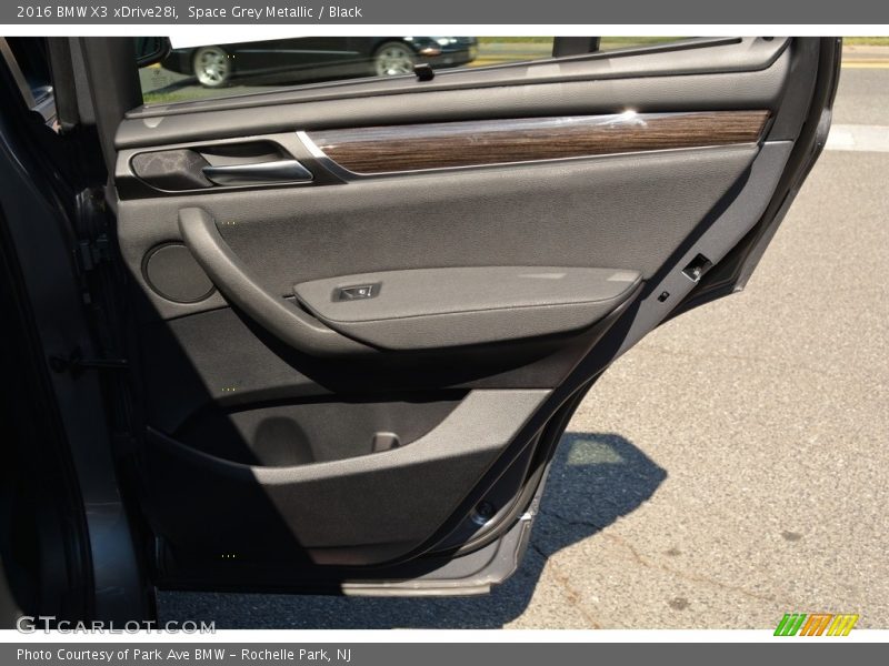 Space Grey Metallic / Black 2016 BMW X3 xDrive28i
