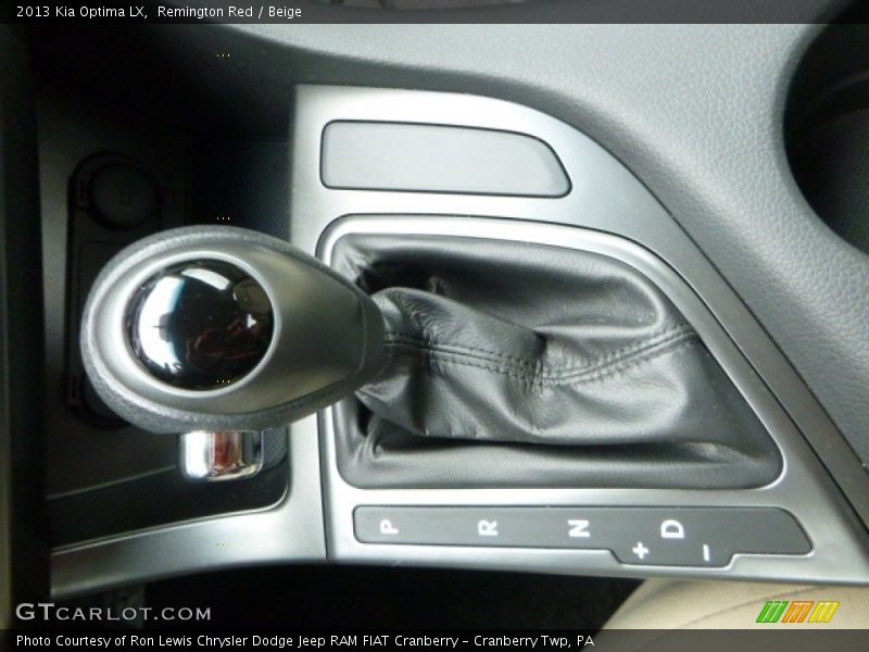 Remington Red / Beige 2013 Kia Optima LX