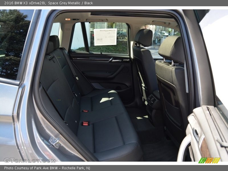 Space Grey Metallic / Black 2016 BMW X3 xDrive28i