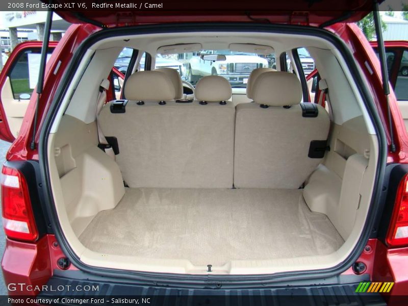 Redfire Metallic / Camel 2008 Ford Escape XLT V6