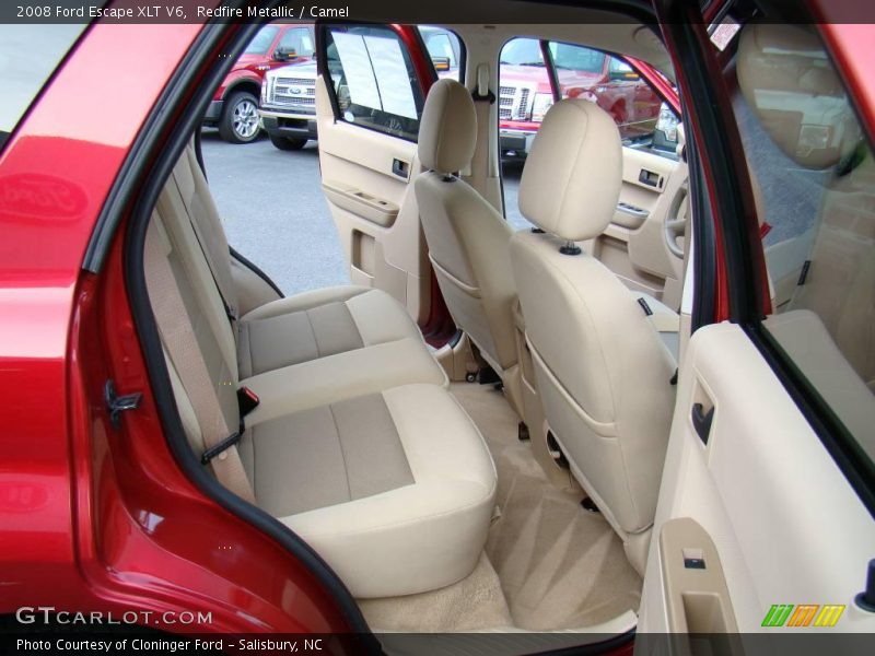 Redfire Metallic / Camel 2008 Ford Escape XLT V6