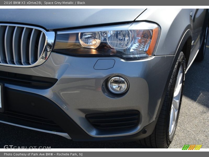 Space Grey Metallic / Black 2016 BMW X3 xDrive28i