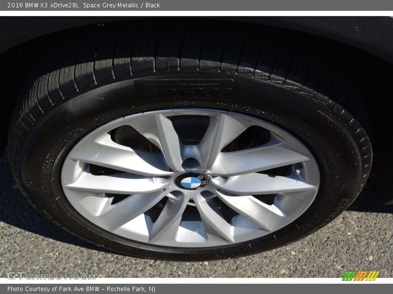 Space Grey Metallic / Black 2016 BMW X3 xDrive28i