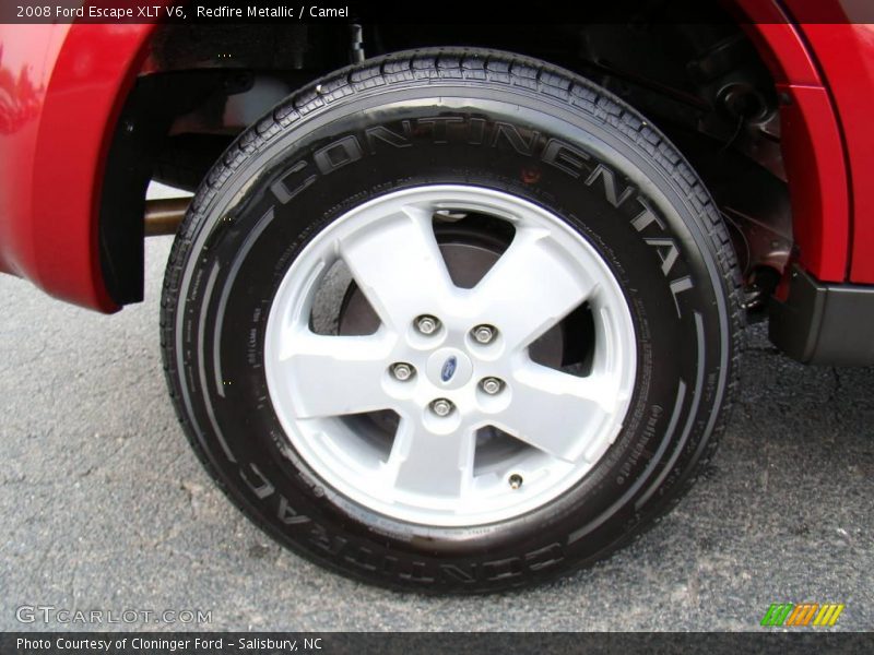 Redfire Metallic / Camel 2008 Ford Escape XLT V6