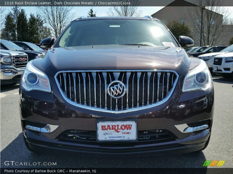 Dark Chocolate Metallic / Choccachino/Cocoa 2016 Buick Enclave Leather