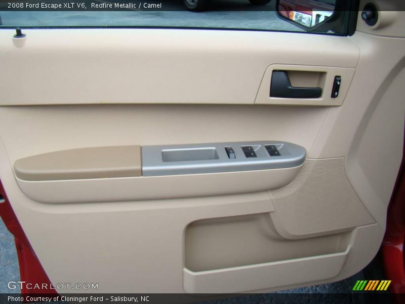 Redfire Metallic / Camel 2008 Ford Escape XLT V6