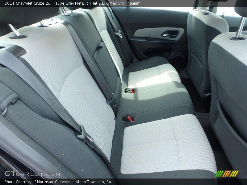 Taupe Gray Metallic / Jet Black/Medium Titanium 2011 Chevrolet Cruze LS