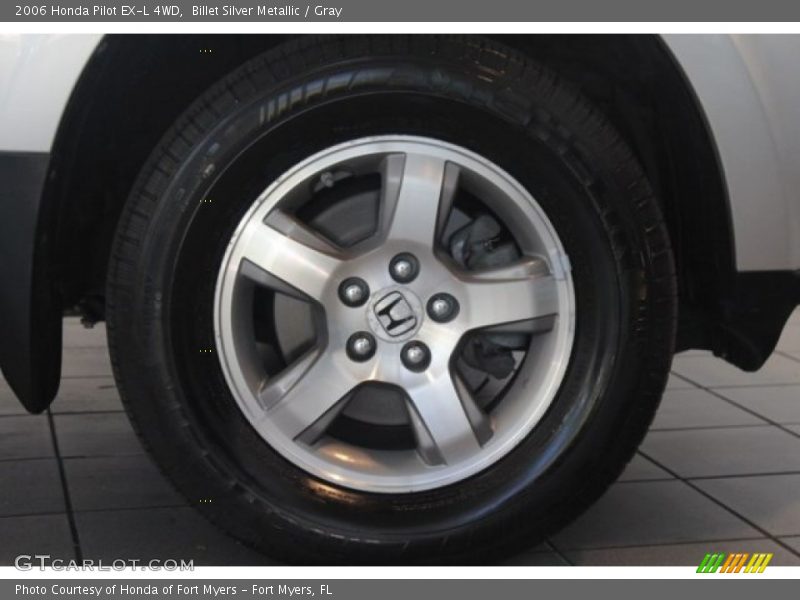 Billet Silver Metallic / Gray 2006 Honda Pilot EX-L 4WD