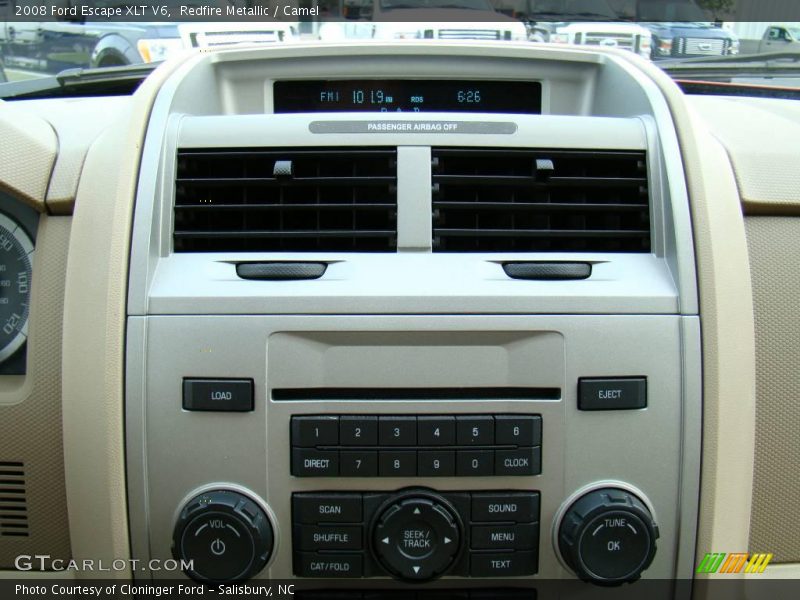 Redfire Metallic / Camel 2008 Ford Escape XLT V6