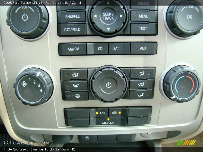 Redfire Metallic / Camel 2008 Ford Escape XLT V6
