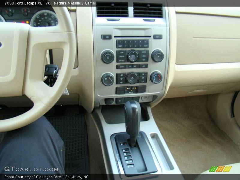 Redfire Metallic / Camel 2008 Ford Escape XLT V6