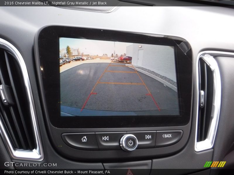 Nightfall Gray Metallic / Jet Black 2016 Chevrolet Malibu LT