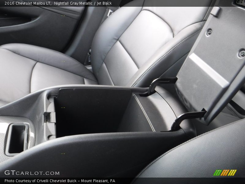 Nightfall Gray Metallic / Jet Black 2016 Chevrolet Malibu LT