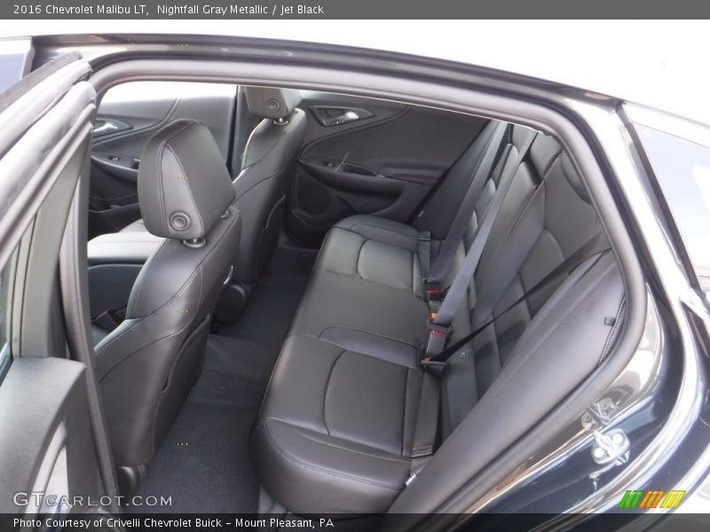 Nightfall Gray Metallic / Jet Black 2016 Chevrolet Malibu LT