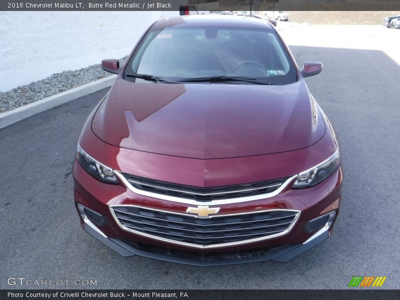 Butte Red Metallic / Jet Black 2016 Chevrolet Malibu LT