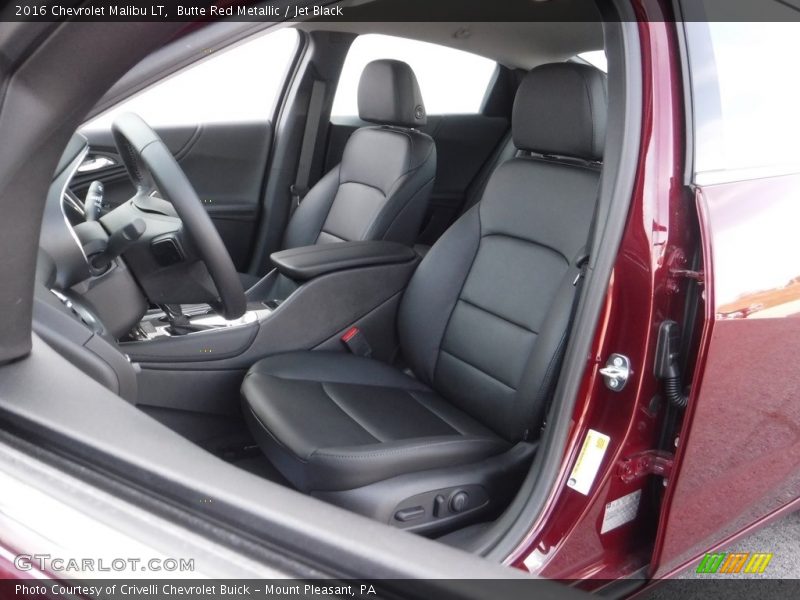 Butte Red Metallic / Jet Black 2016 Chevrolet Malibu LT