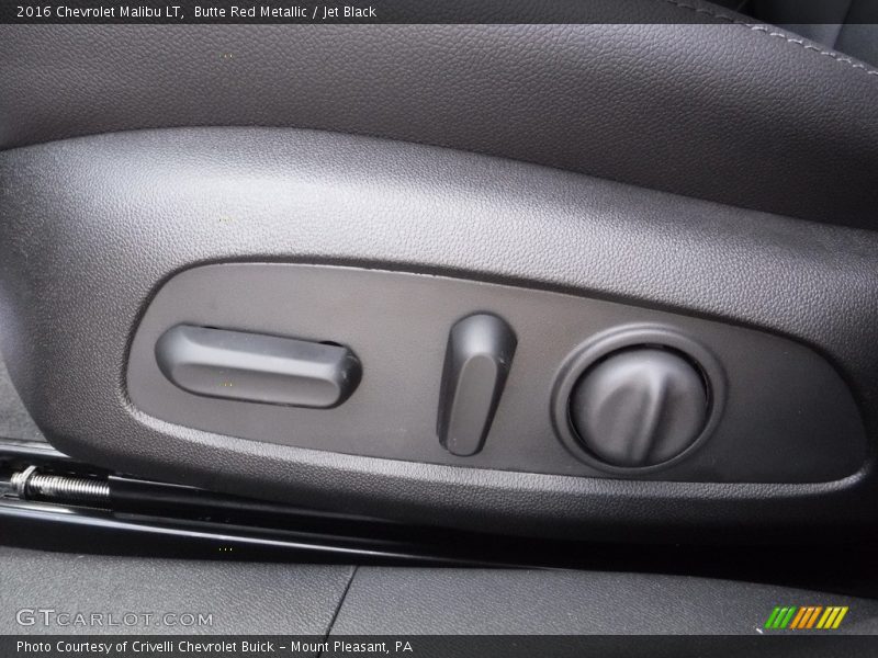 Butte Red Metallic / Jet Black 2016 Chevrolet Malibu LT