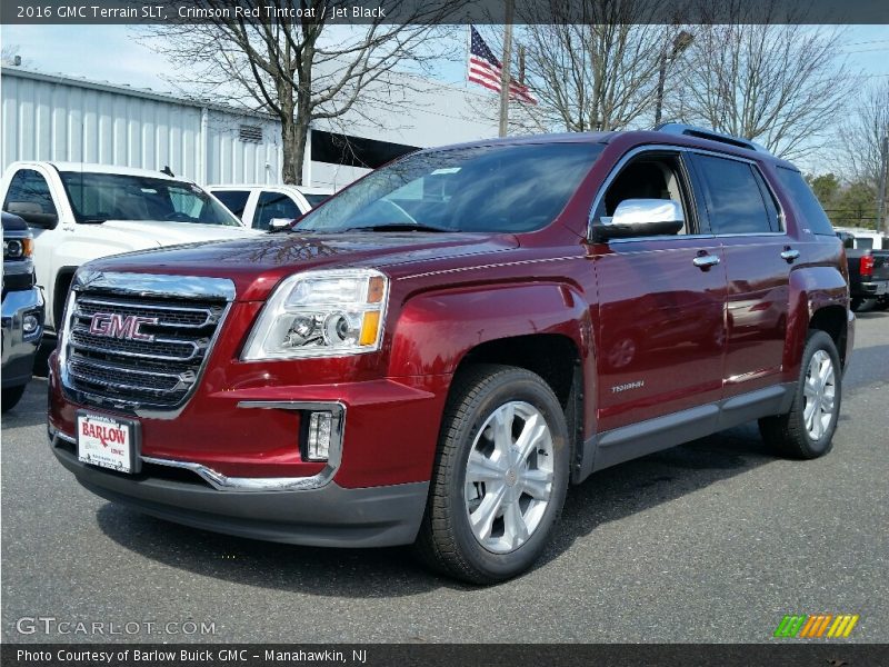 Crimson Red Tintcoat / Jet Black 2016 GMC Terrain SLT