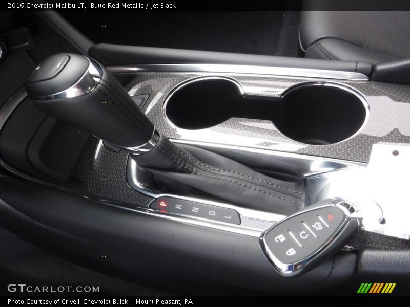 Butte Red Metallic / Jet Black 2016 Chevrolet Malibu LT