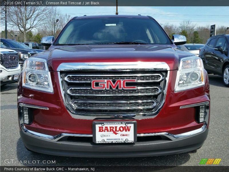 Crimson Red Tintcoat / Jet Black 2016 GMC Terrain SLT