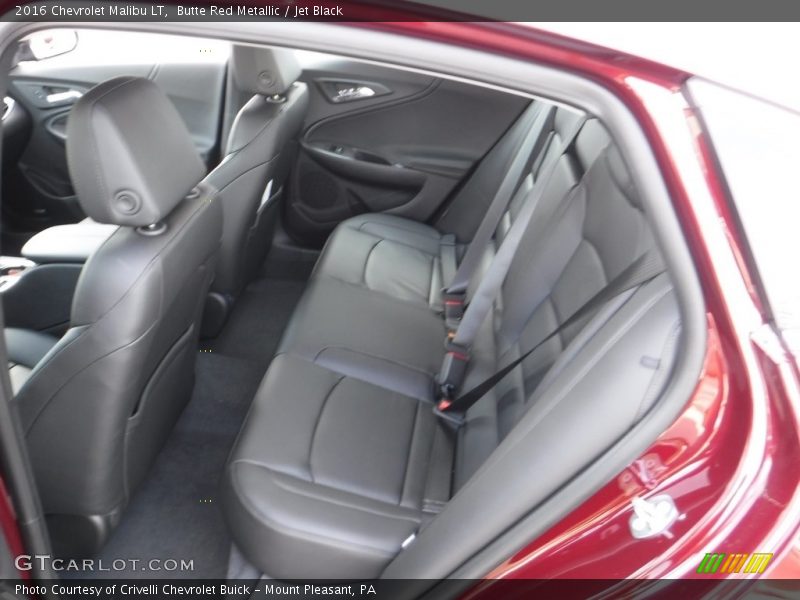 Butte Red Metallic / Jet Black 2016 Chevrolet Malibu LT