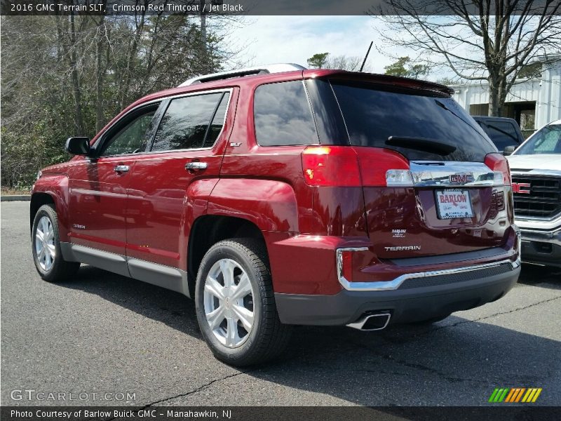 Crimson Red Tintcoat / Jet Black 2016 GMC Terrain SLT