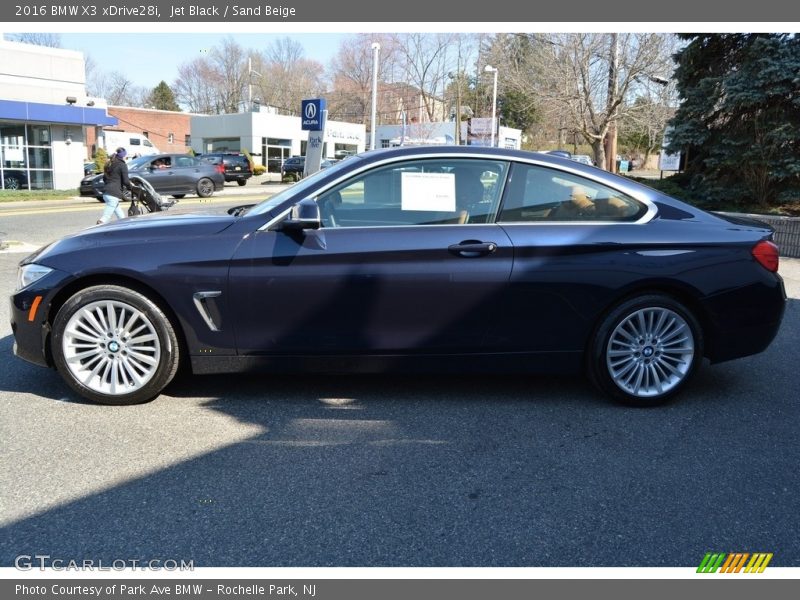 Jet Black / Sand Beige 2016 BMW X3 xDrive28i