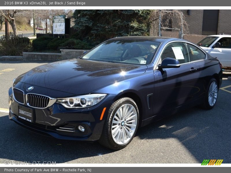 Jet Black / Sand Beige 2016 BMW X3 xDrive28i