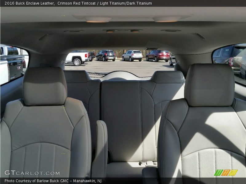 Crimson Red Tintcoat / Light Titanium/Dark Titanium 2016 Buick Enclave Leather