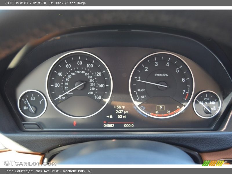 Jet Black / Sand Beige 2016 BMW X3 xDrive28i