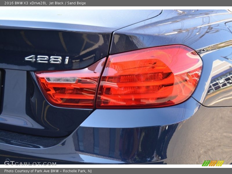 Jet Black / Sand Beige 2016 BMW X3 xDrive28i