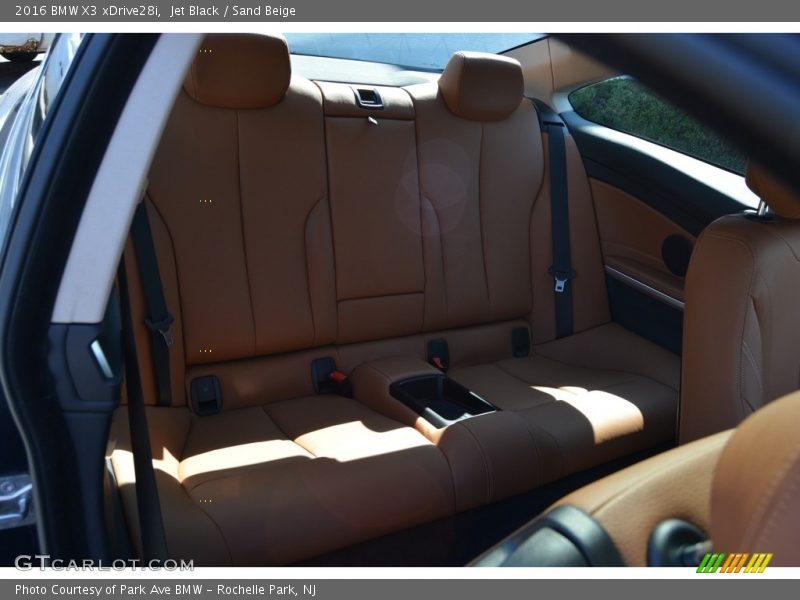 Jet Black / Sand Beige 2016 BMW X3 xDrive28i