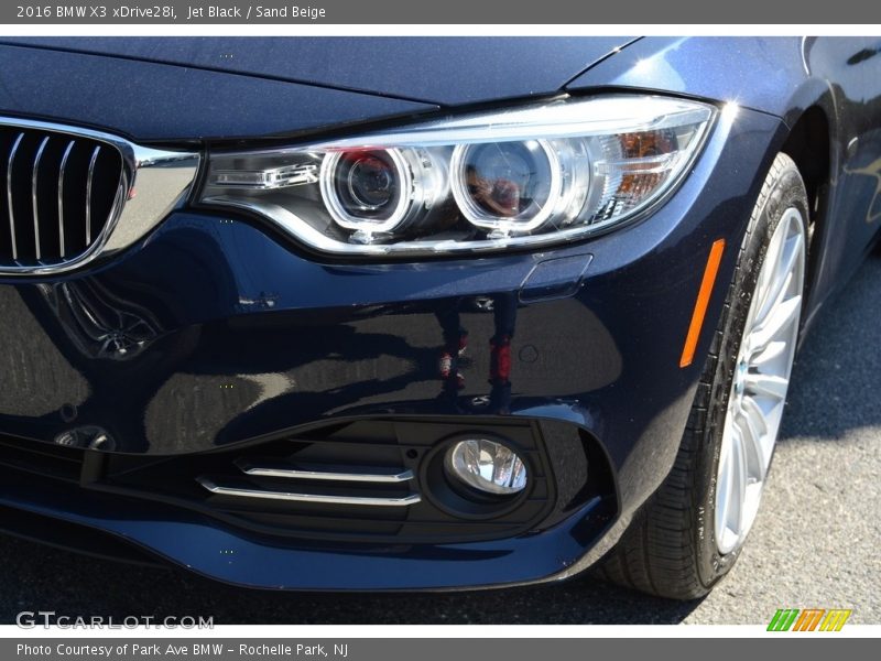 Jet Black / Sand Beige 2016 BMW X3 xDrive28i