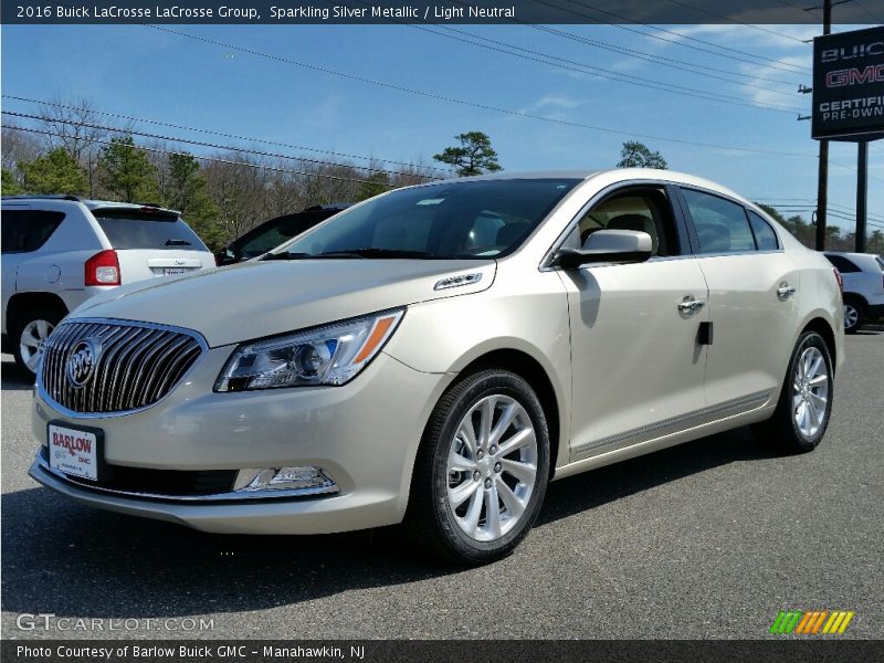 Sparkling Silver Metallic / Light Neutral 2016 Buick LaCrosse LaCrosse Group