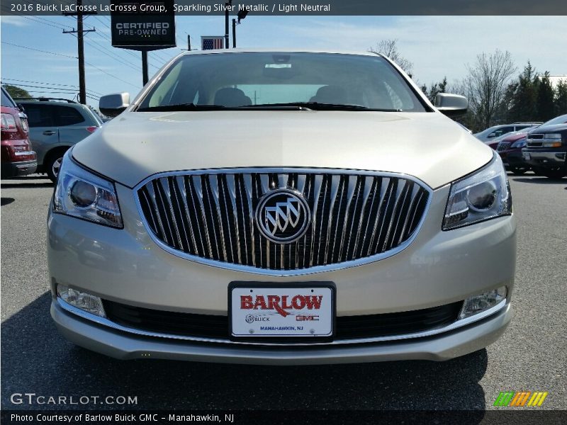 Sparkling Silver Metallic / Light Neutral 2016 Buick LaCrosse LaCrosse Group