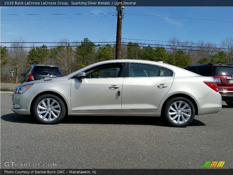 Sparkling Silver Metallic / Light Neutral 2016 Buick LaCrosse LaCrosse Group