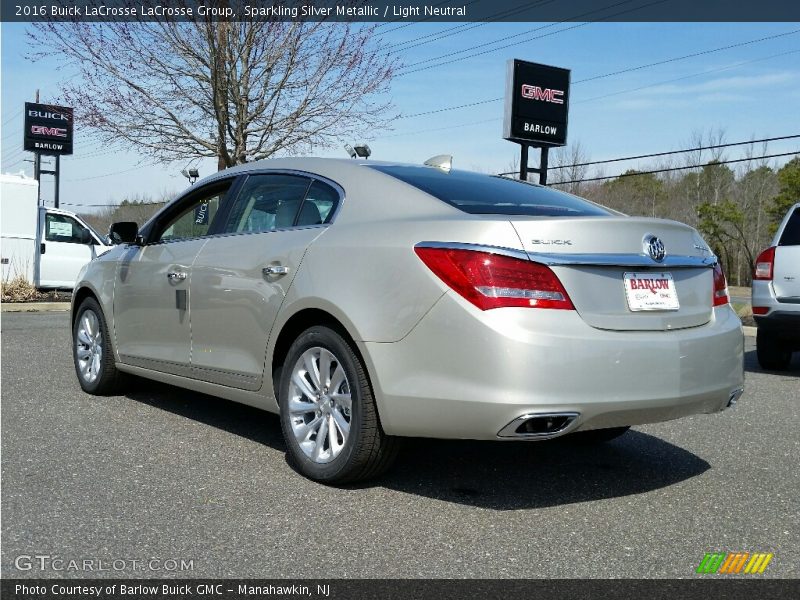 Sparkling Silver Metallic / Light Neutral 2016 Buick LaCrosse LaCrosse Group