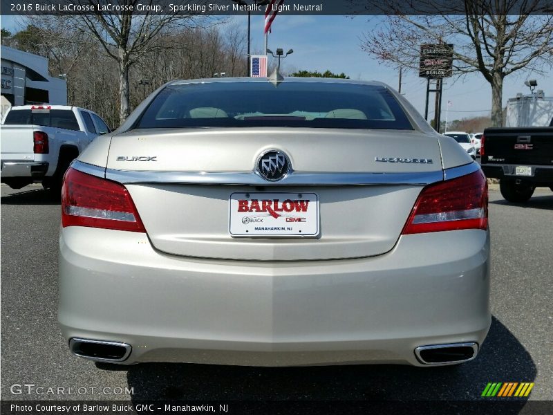 Sparkling Silver Metallic / Light Neutral 2016 Buick LaCrosse LaCrosse Group