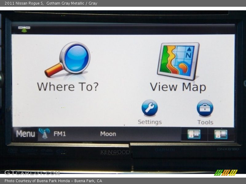 Gotham Gray Metallic / Gray 2011 Nissan Rogue S