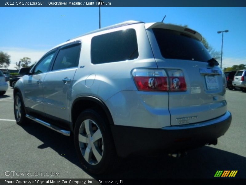 Quicksilver Metallic / Light Titanium 2012 GMC Acadia SLT