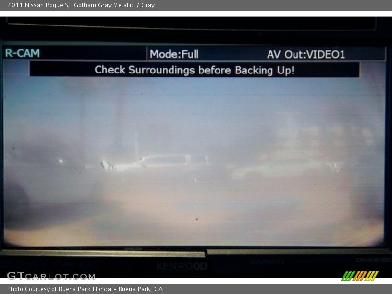 Gotham Gray Metallic / Gray 2011 Nissan Rogue S