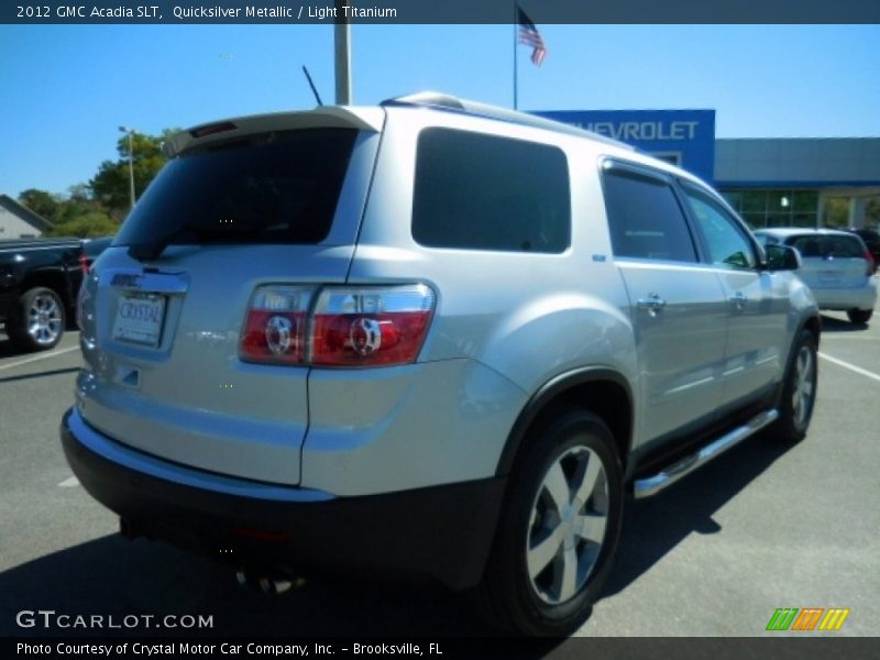 Quicksilver Metallic / Light Titanium 2012 GMC Acadia SLT