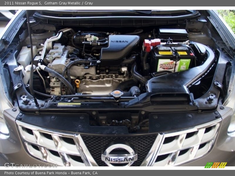 Gotham Gray Metallic / Gray 2011 Nissan Rogue S